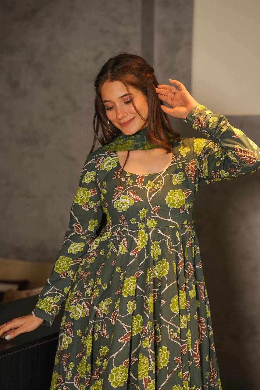 PARTY WEAR GOWN WITH DUPATTA